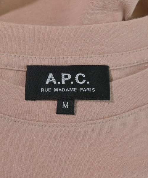 A.P.C.（アーペーセー）Tシャツ・カットソー ピンク サイズ:M レディース/2200692263129