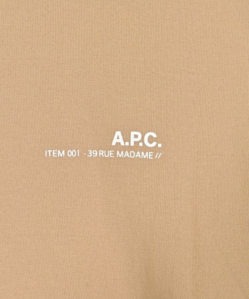 A.P.C.（アーペーセー）Tシャツ・カットソー ベージュ サイズ:M レディース/2200692263136