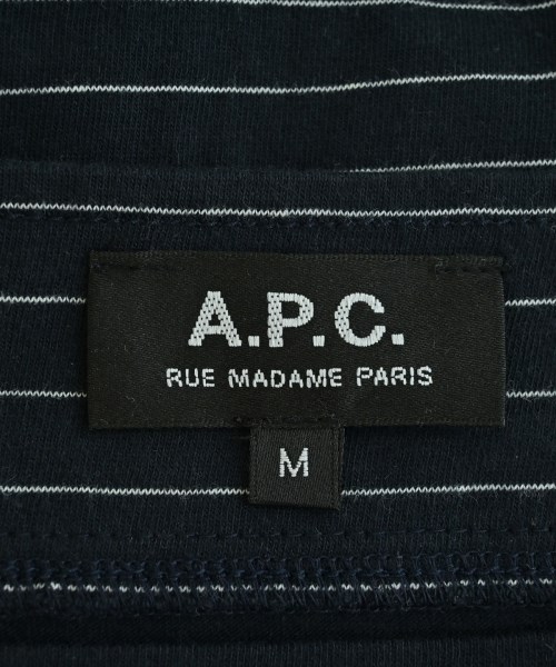 A.P.C.（アーペーセー）Tシャツ・カットソー 紺 サイズ:M レディース/2200692263143
