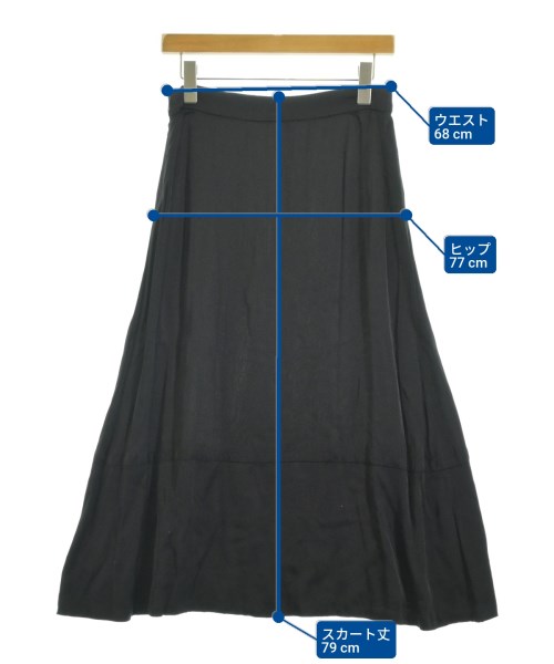 A.P.C.（アーペーセー）ロング・マキシ丈スカート 黒 サイズ:36(S位) レディース/2200692263198