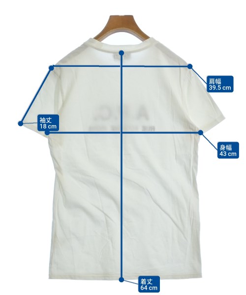 A.P.C.（アーペーセー）Tシャツ・カットソー 白 サイズ:XS レディース/2200692948026