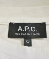 A.P.C.（アーペーセー）Tシャツ・カットソー 白 サイズ:XS レディース/2200692948026
