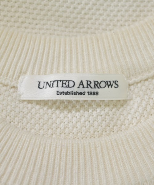 UNITED ARROWS（ユナイテッドアローズ）ニット・セーター 白 サイズ:S レディース/2200620572019