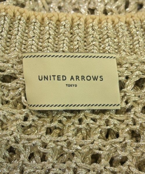 UNITED ARROWS（ユナイテッドアローズ）カーディガン ゴールド サイズ:F レディース/2200616941089