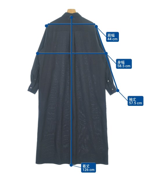 UNITED ARROWS（ユナイテッドアローズ）シャツワンピース 黒 サイズ:F レディース/2200619751074