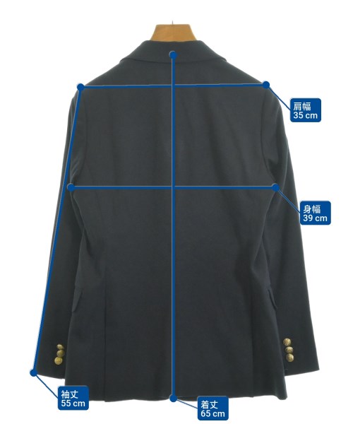 UNITED ARROWS（ユナイテッドアローズ）ジャケット 紺 サイズ:36(S位) レディース/2200617624011