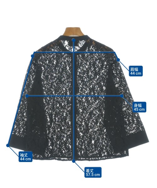 UNITED ARROWS（ユナイテッドアローズ）ブラウス 黒 サイズ:F レディース/2200622301075