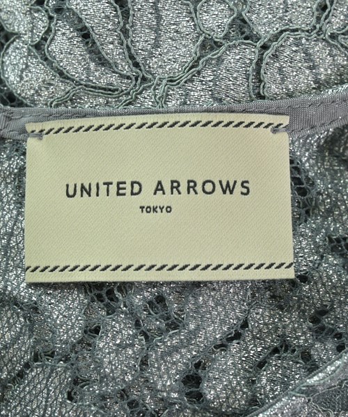 UNITED ARROWS（ユナイテッドアローズ）ブラウス シルバー サイズ:F レディース/2200622301082
