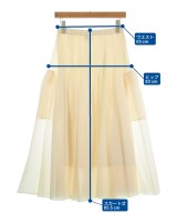 UNITED ARROWS（ユナイテッドアローズ）ロング・マキシ丈スカート 白 サイズ:-(XS位) レディース/2200622301150