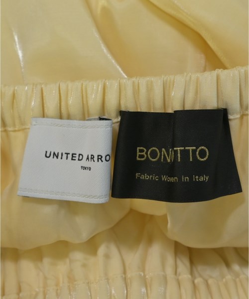 UNITED ARROWS（ユナイテッドアローズ）ロング・マキシ丈スカート 黄 サイズ:38(M位) レディース/2200622301167
