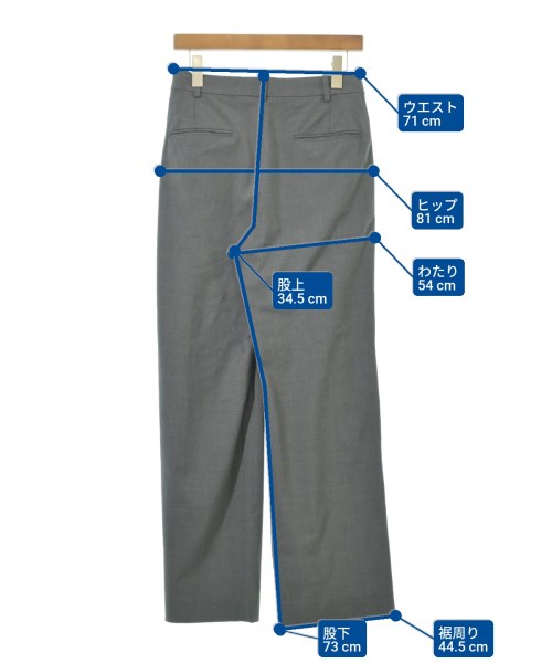 UNITED ARROWS（ユナイテッドアローズ）スラックス グレー サイズ:40(M位) レディース/2200630710012