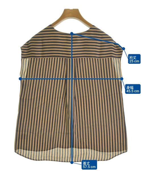 UNITED ARROWS（ユナイテッドアローズ）ブラウス 茶 サイズ:-(M位) レディース/2200632046058