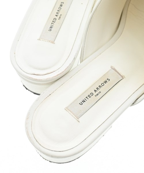 UNITED ARROWS（ユナイテッドアローズ）サンダル 白 サイズ:EU36(22.5cm位) レディース/2200632331239