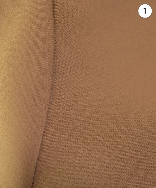 UNITED ARROWS（ユナイテッドアローズ）ノーカラージャケット 茶 サイズ:36(S位) レディース/2200632367023