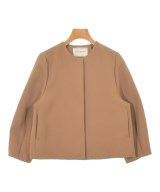 UNITED ARROWS（ユナイテッドアローズ）ノーカラージャケット 茶 サイズ:36(S位) レディース/2200632367023