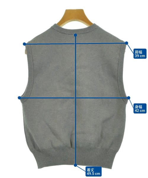 UNITED ARROWS（ユナイテッドアローズ）ベスト グレー サイズ:-(L位) レディース/2200635687012