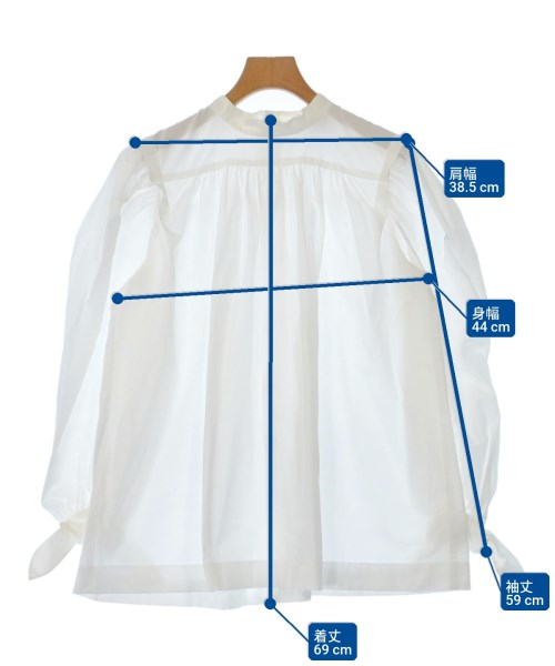 UNITED ARROWS（ユナイテッドアローズ）ブラウス 白 サイズ:F レディース/2200635862020