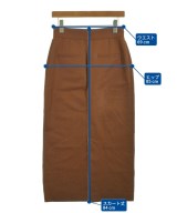 UNITED ARROWS（ユナイテッドアローズ）ロング・マキシ丈スカート 茶 サイズ:38(M位) レディース/2200610879050
