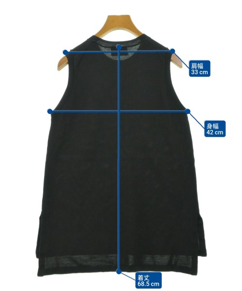 UNITED ARROWS（ユナイテッドアローズ）ベスト 黒 サイズ:F レディース/2200610879180