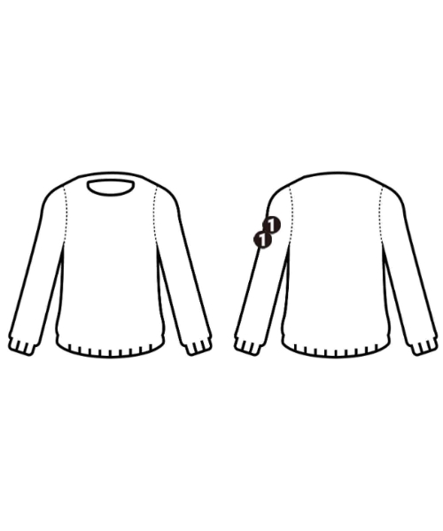 UNITED ARROWS（ユナイテッドアローズ）ニット・セーター 青 サイズ:F レディース/2200621684094