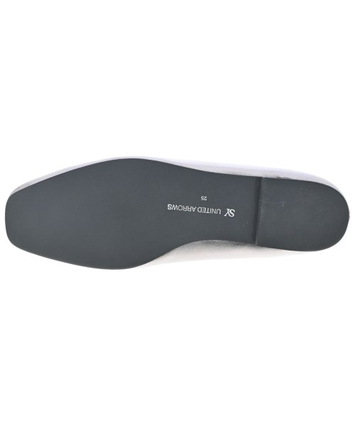 UNITED ARROWS（ユナイテッドアローズ）バレエシューズ/オペラシューズ シルバー サイズ:25cm レディース/2200623636046