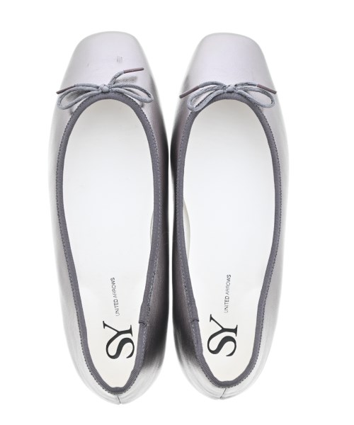 UNITED ARROWS（ユナイテッドアローズ）バレエシューズ/オペラシューズ シルバー サイズ:25cm レディース/2200623636046