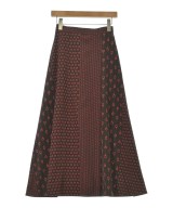 UNITED ARROWS（ユナイテッドアローズ）ロング・マキシ丈スカート 茶 サイズ:36(S位) レディース/2200631276036