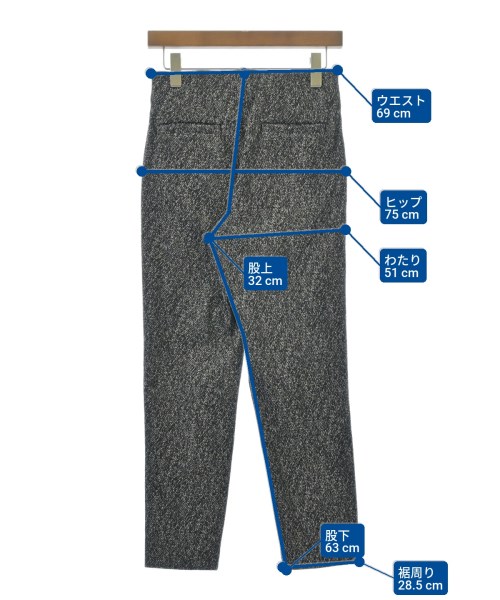 UNITED ARROWS（ユナイテッドアローズ）スラックス 黒 サイズ:38(M位) レディース/2200637687065