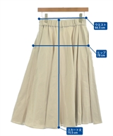 UNITED ARROWS（ユナイテッドアローズ）ロング・マキシ丈スカート 白 サイズ:38(M位) レディース/2200625169085