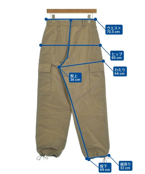 UNITED ARROWS（ユナイテッドアローズ）カーゴパンツ 茶 サイズ:38(M位) レディース/2200637555197