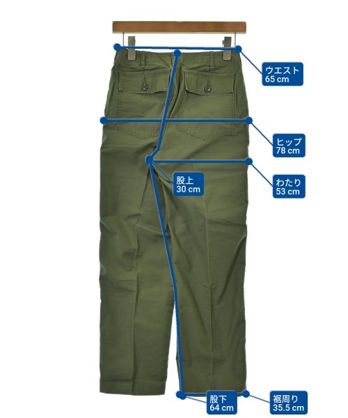 UNITED ARROWS（ユナイテッドアローズ）チノパン カーキ サイズ:34(XS位) レディース/2200623344095