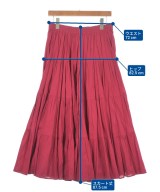 UNITED ARROWS（ユナイテッドアローズ）ロング・マキシ丈スカート 赤 サイズ:36(S位) レディース/2200621784145
