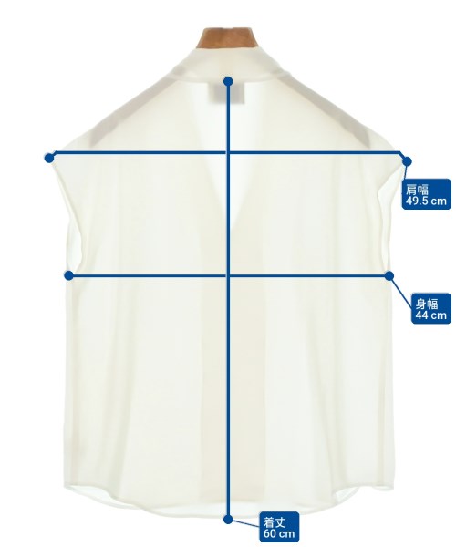 UNITED ARROWS（ユナイテッドアローズ）ブラウス 白 サイズ:-(XL位) レディース/2200621784169