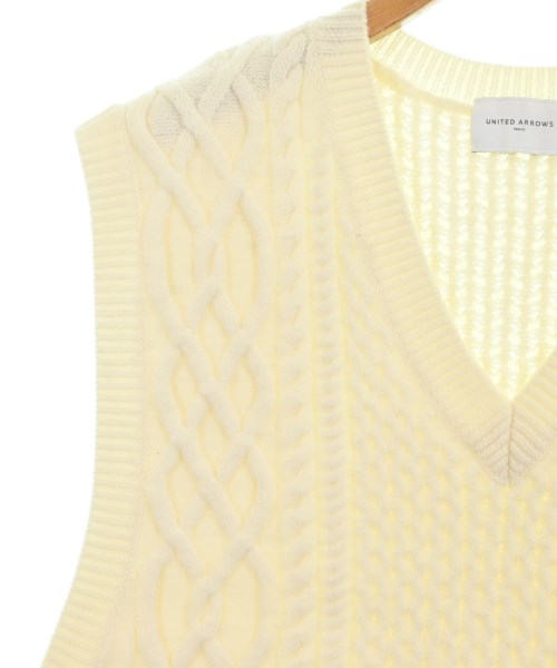 UNITED ARROWS（ユナイテッドアローズ）ベスト 白 サイズ:-(XL位) レディース/2200623379219