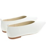 UNITED ARROWS（ユナイテッドアローズ）バレエシューズ/オペラシューズ 白 サイズ:EU37(23.5cm位) レディース/2200624065067