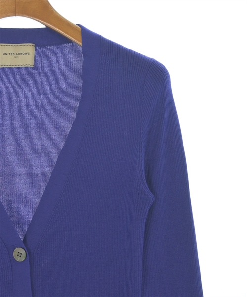 UNITED ARROWS（ユナイテッドアローズ）カーディガン 紫 サイズ:-(XS位) レディース/2200624504030