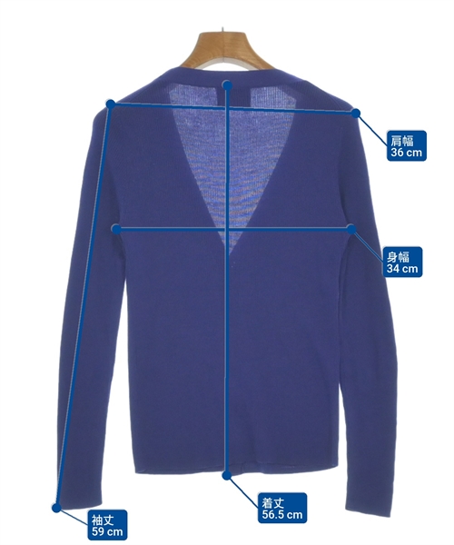 UNITED ARROWS（ユナイテッドアローズ）カーディガン 紫 サイズ:-(XS位) レディース/2200624504030