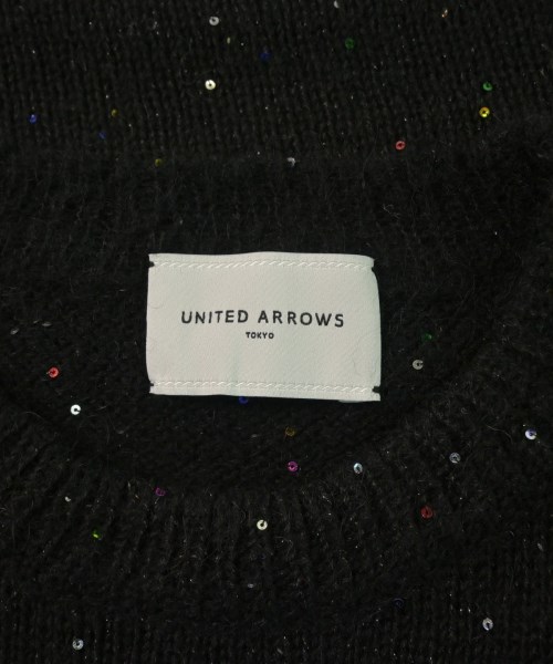 UNITED ARROWS（ユナイテッドアローズ）ニット・セーター 黒 サイズ:F レディース/2200635341020