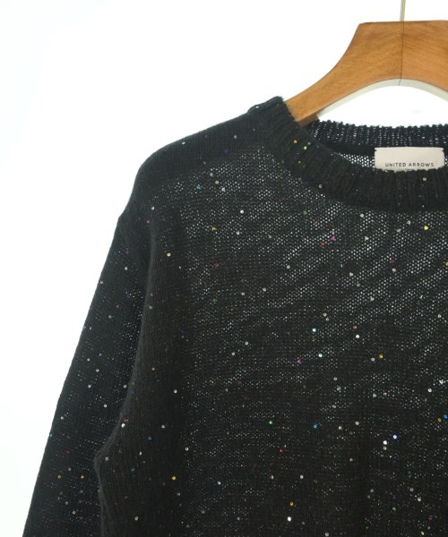 UNITED ARROWS（ユナイテッドアローズ）ニット・セーター 黒 サイズ:F レディース/2200635341020