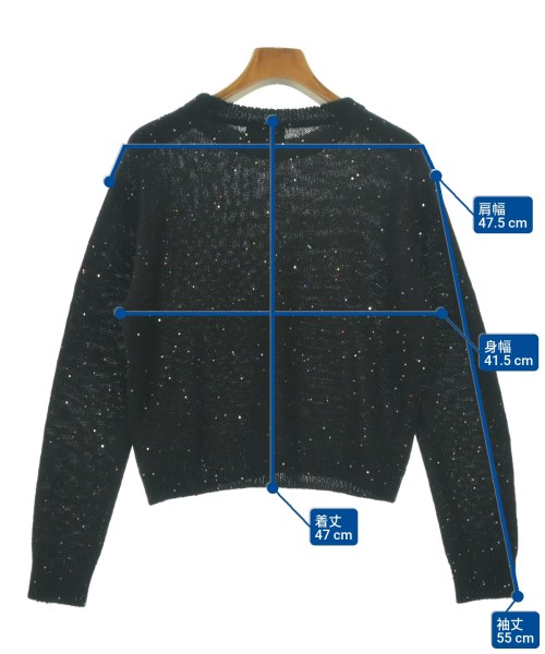 UNITED ARROWS（ユナイテッドアローズ）ニット・セーター 黒 サイズ:F レディース/2200635341020