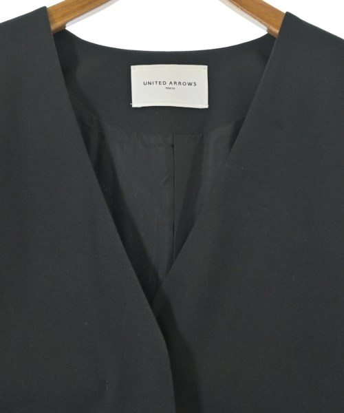 UNITED ARROWS（ユナイテッドアローズ）ベスト 黒 サイズ:F レディース/2200638653014