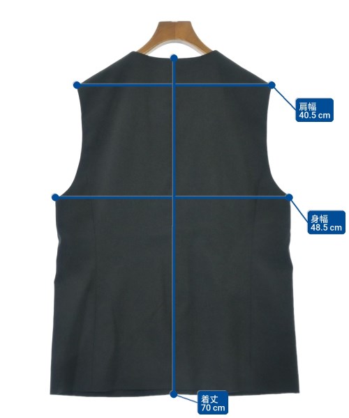 UNITED ARROWS（ユナイテッドアローズ）ベスト 黒 サイズ:F レディース/2200638653014