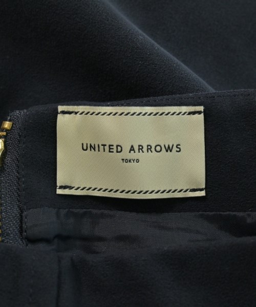UNITED ARROWS（ユナイテッドアローズ）ひざ丈スカート 紺 サイズ:38(M位) レディース/2200639318073