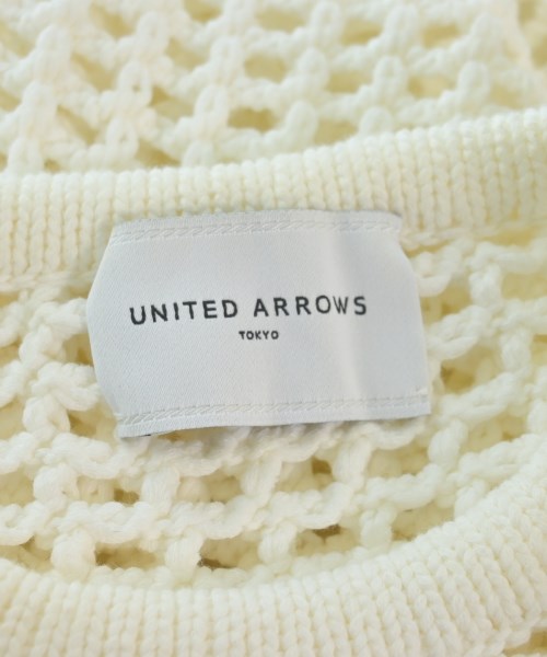 UNITED ARROWS（ユナイテッドアローズ）ニット・セーター 白 サイズ:F レディース/2200625425112