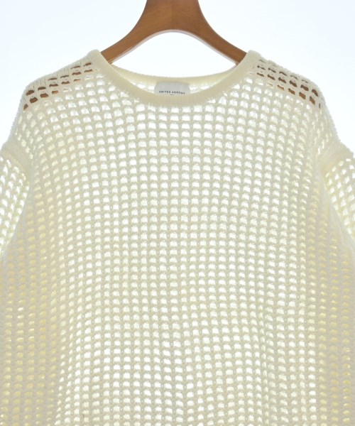 UNITED ARROWS（ユナイテッドアローズ）ニット・セーター 白 サイズ:F レディース/2200625425112