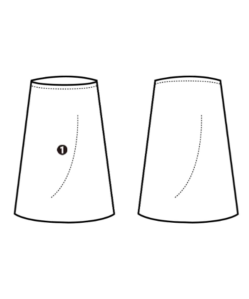 UNITED ARROWS（ユナイテッドアローズ）ひざ丈スカート ピンク サイズ:34(XS位) レディース/2200625531080