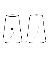 UNITED ARROWS（ユナイテッドアローズ）ひざ丈スカート ピンク サイズ:34(XS位) レディース/2200625531080