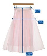 UNITED ARROWS（ユナイテッドアローズ）ひざ丈スカート ピンク サイズ:34(XS位) レディース/2200625531080