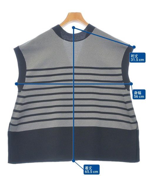 UNITED ARROWS（ユナイテッドアローズ）ベスト グレー サイズ:F レディース/2200634604027