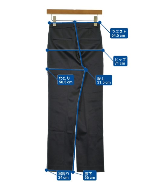 UNITED ARROWS（ユナイテッドアローズ）スラックス 紺 サイズ:36(S位) レディース/2200628276049